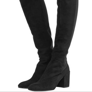 Stewart Weitzman Black suade boots